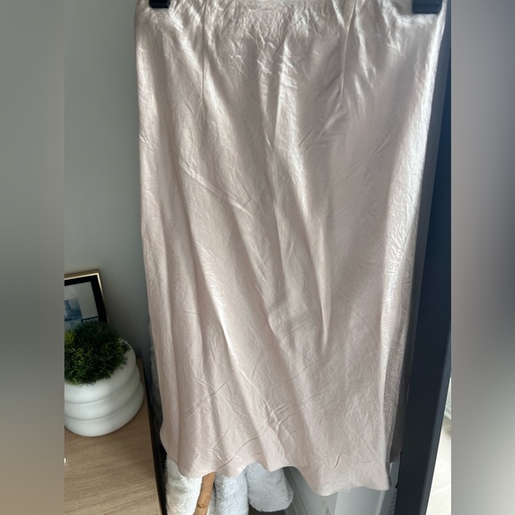 Aritzia Babaton Satin Slip Skirt - Like New - Picture 3 of 4